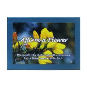FES Californian Cards Set - Affirm a flower (Bach Flowers) 39 pieces
