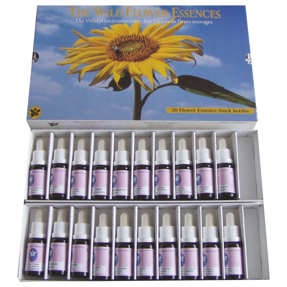 Floritherapie-Set – 40 Wildblumenessenzen