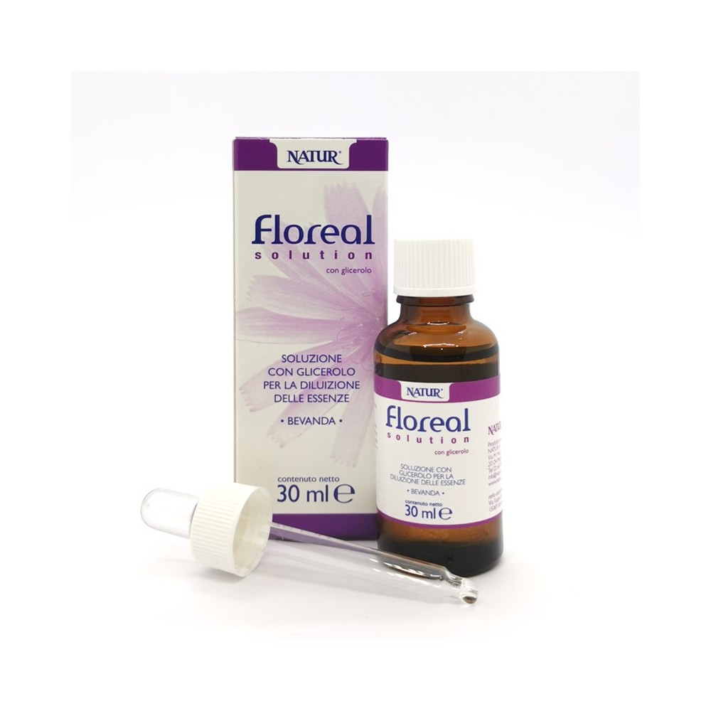 Base for Gli Essenziale preparations - Floreal Solution with Glycerol 30 ml