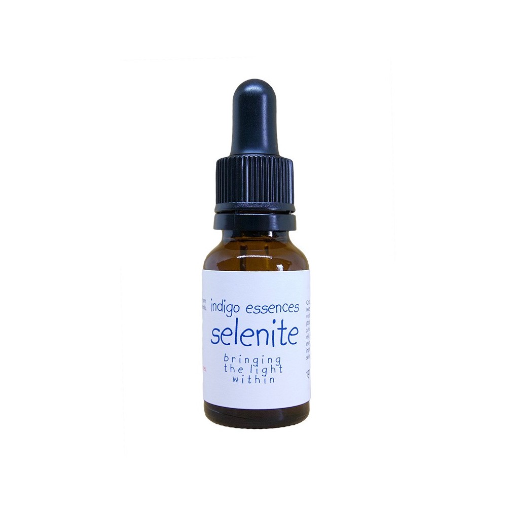 Indigo Single Essence - Sélénite (Apporter la Lumière à l'intérieur) 15 ml