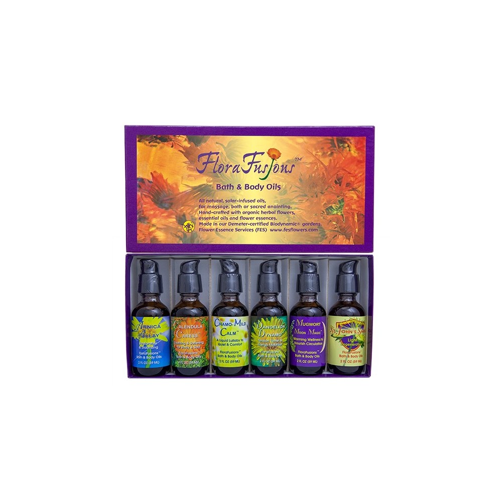 Kit de terapia floral - 6 aceites californianos FES - Temporada del alma