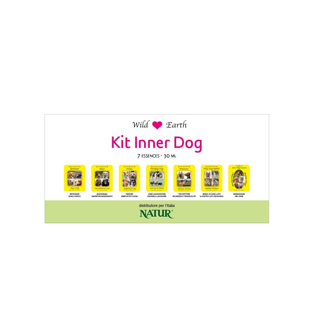 Kit 7 Formules Composées Wild Earth - Inner Dog 30 ml