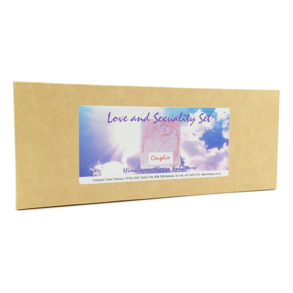 Flower Therapy Kit - Love and Sexuality Couples 8 Himalayan Enhancers Essences 15 ml