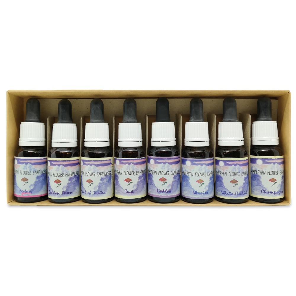 Kit Terapia Floral - Amor y Sexualidad Parejas 8 Esencias Potenciadoras del Himalaya 15 ml