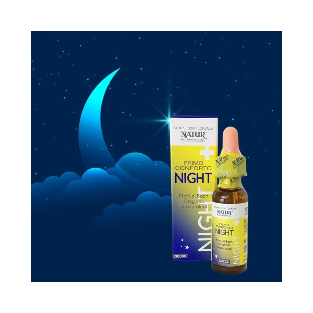 Emergency remedy Natur Bach Flower Essences - PRIMO CONFORTO® NIGHT Drops 10 ml