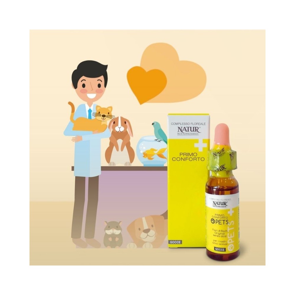 Emergency remedy Natur Bach Flower Essences - PRIMO CONFORTO® PETS 10 ml