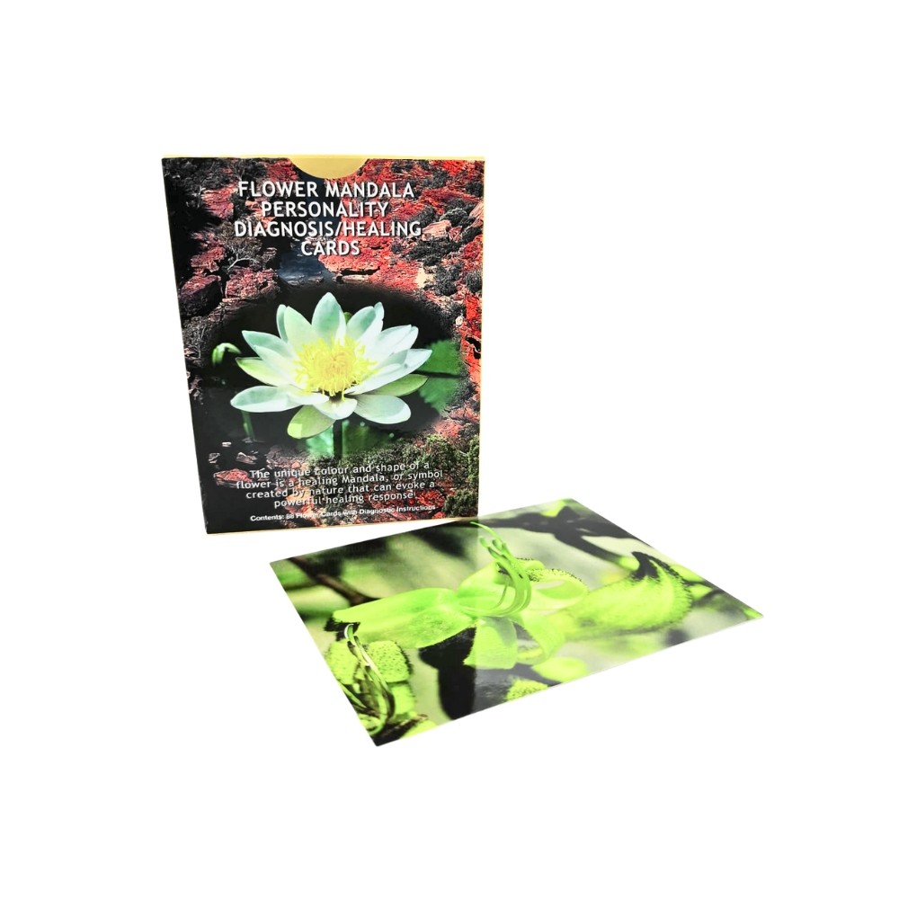 Juego de tarjetas Australian Living Flowers - 88 piezas