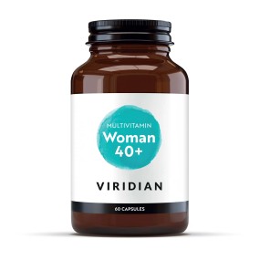 Veganes Nahrungsergänzungsmittel Viridian – Frau 40+ Multivitamin 60 Kapseln