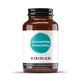 Viridian Veganes antioxidatives Nahrungsergänzungsmittel – Himalaya-Astaxanthin 30 Kapseln