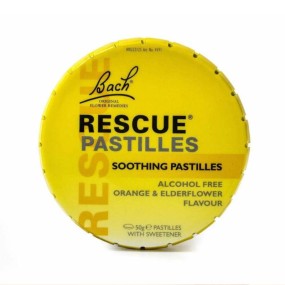 Bach Center Composed Formula - Rescue Pastilles Orange and Elderberry 50 gr