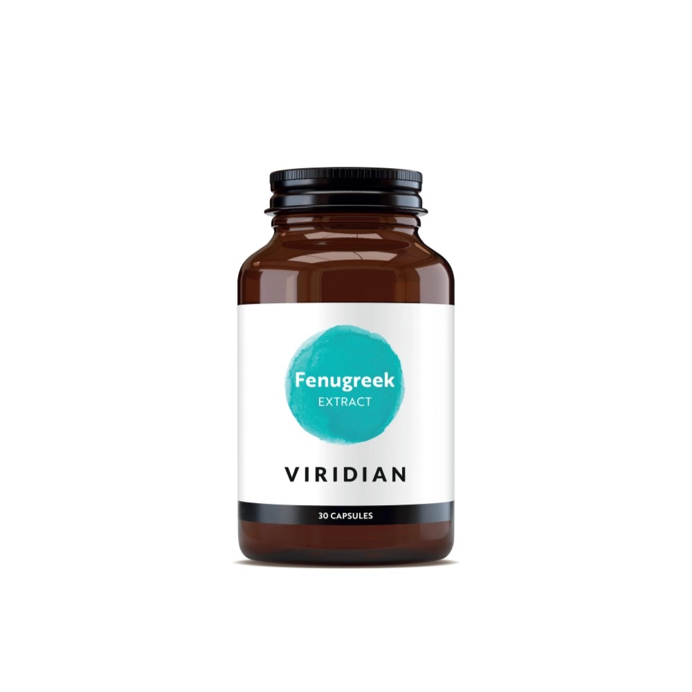 Supplément Vegan Viridian - Extrait de Fenugrec 30 Capsules