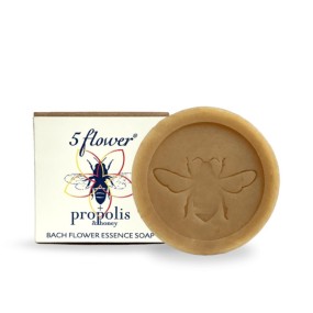 Healing Herbs Savon aux Cinq Fleurs au Miel et Propolis 90 gr