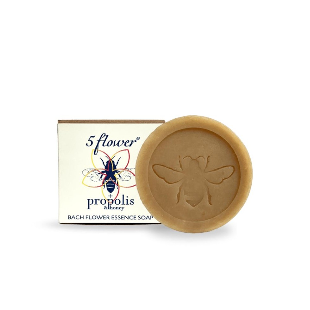 Healing Herbs Savon aux Cinq Fleurs au Miel et Propolis 90 gr