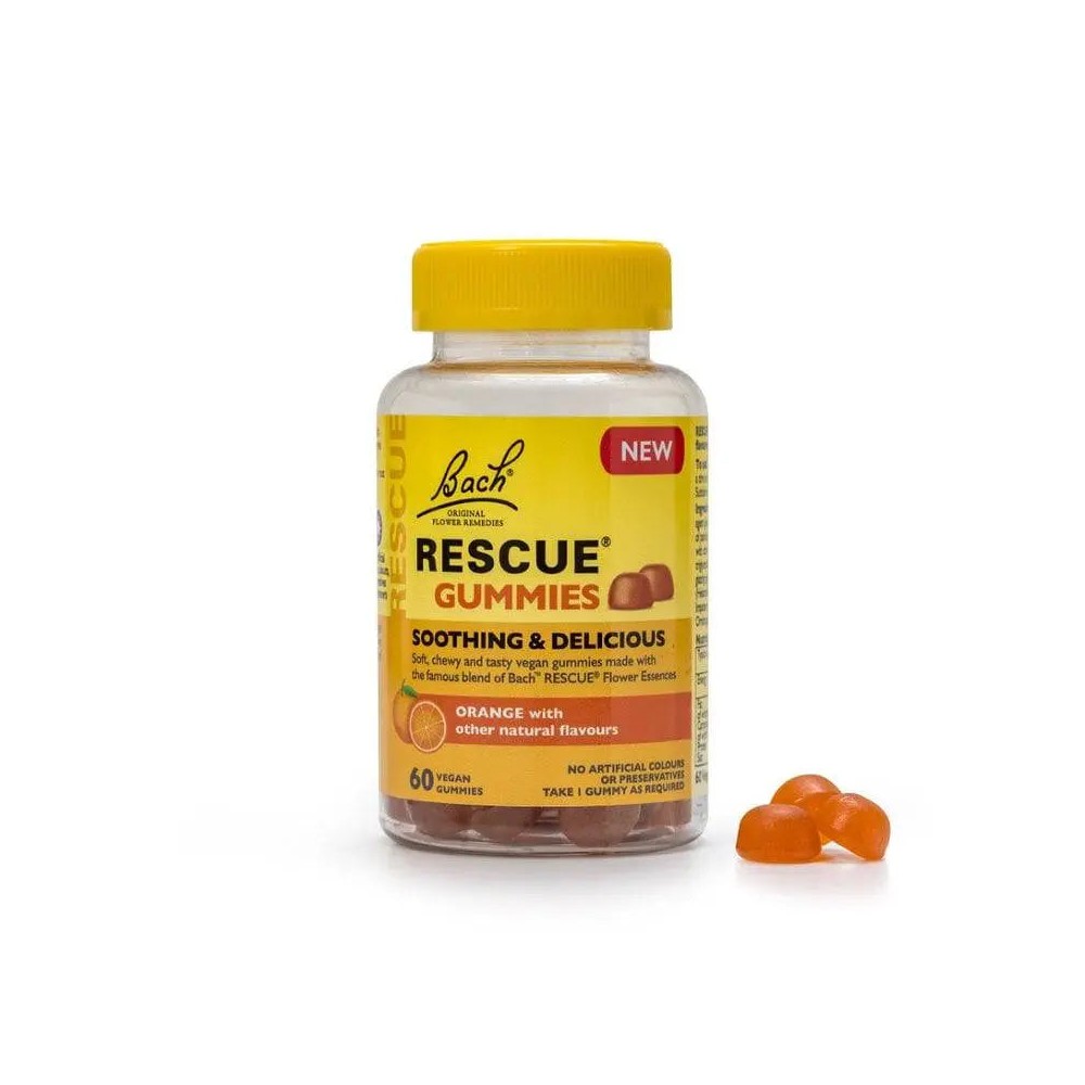 Bach Center Compound Formula - Rescue Gummies Orange 60 gum