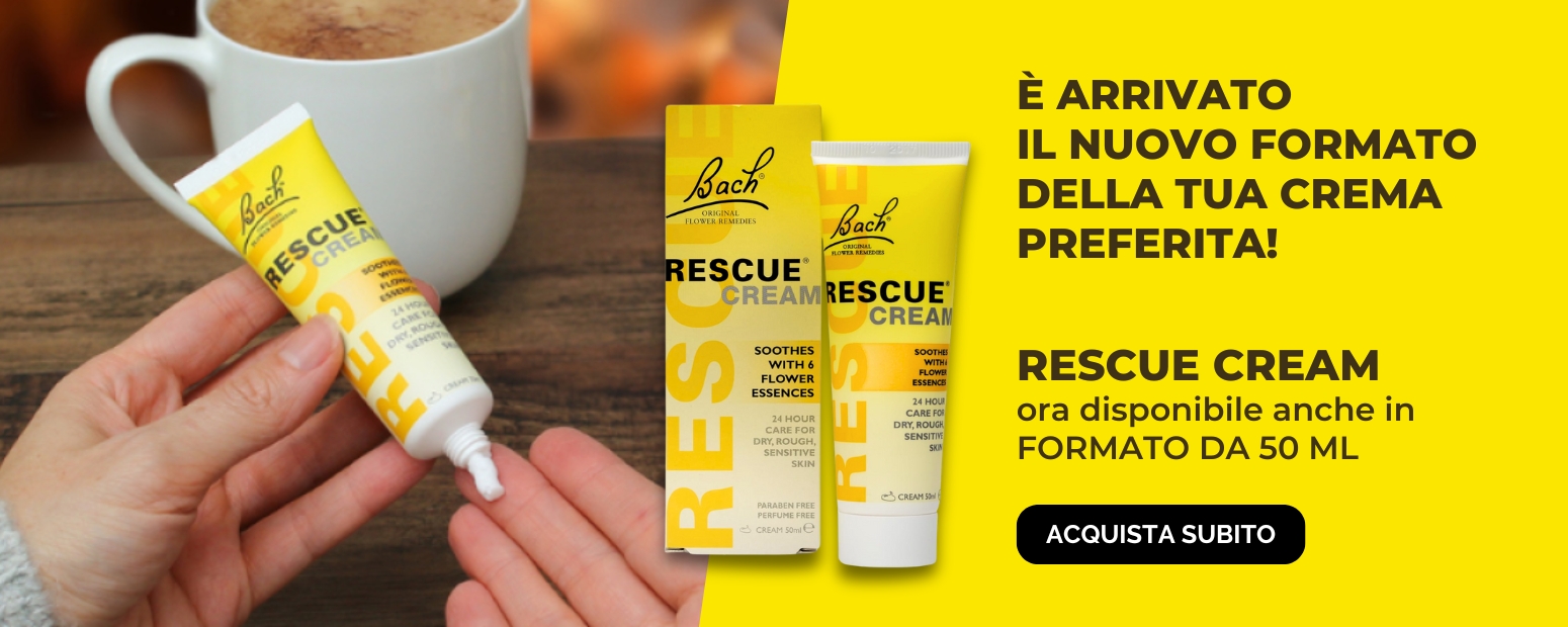 Rescue Cream fiori di Bach